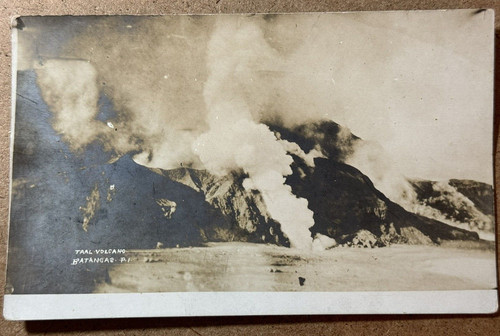 1911 eruption taal - eruption,